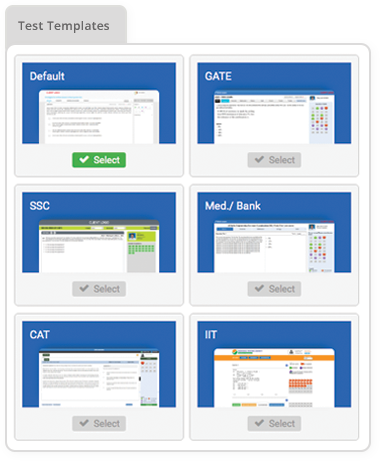 Think Exam Quiz Maker-Templates